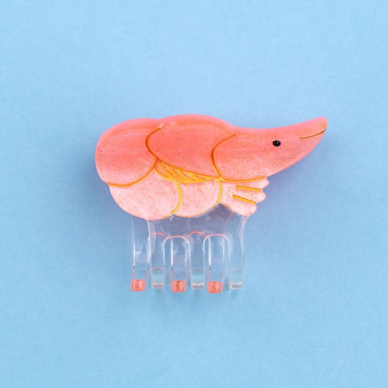 ククシュゼット 正規商品 ヘア ミニ アクセ クリップ 海 夏 魚 Coucou