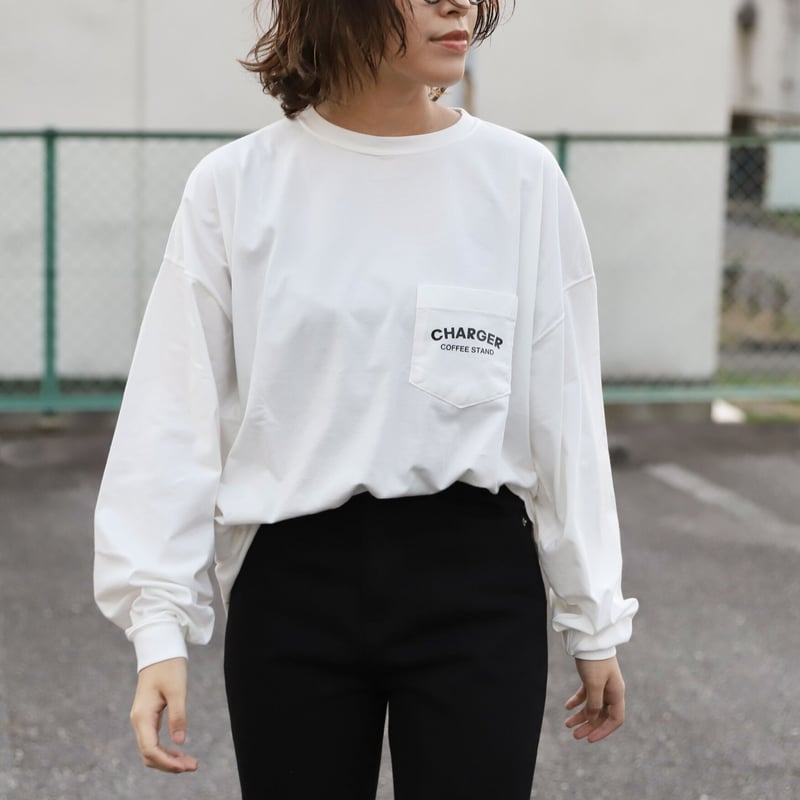 CHARGER COFFEE STAND×REMI RELIEF 別注ロングスリーブTシャツ