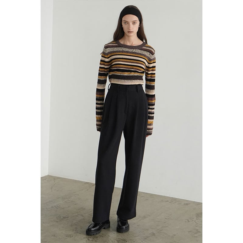 CLANE / TWO TUCK SWEAT PANTS / 171107252 | CHA CLANE / TWO TUCK SWEAT PANTS / 171107252 | CHA