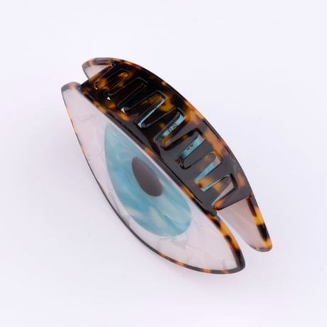 ククシュゼット 正規商品 ヘア アクセ クリップ目 目玉 Coucou Suzette ブルーアイ ヘア クロー ブルー   (bleyeclaw)