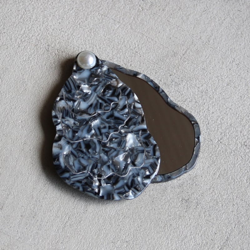 杖　鏡　お箸　コンパクトミラー　ネイルケアセット　薔薇　手描き　トールペイント Amazon | (ADOSSY) 刺繍コンパクトミラーキット 刺繍キット