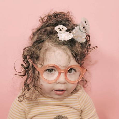 ククシュゼット 正規商品 ヘアアクセ クリップ ピン ヘアピン 犬 かわいい フランス Coucou Suzette ビション ヘア クリップ ホワイト(bichonclip)