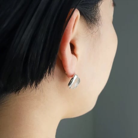 TEN. 正規商品 ユニセックス アクセサリー テン グラストウ ピアス シルバー【即日発送】