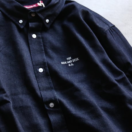 HIDEANDSEEK / Denim B.D. L/S Shirt / HS-110425