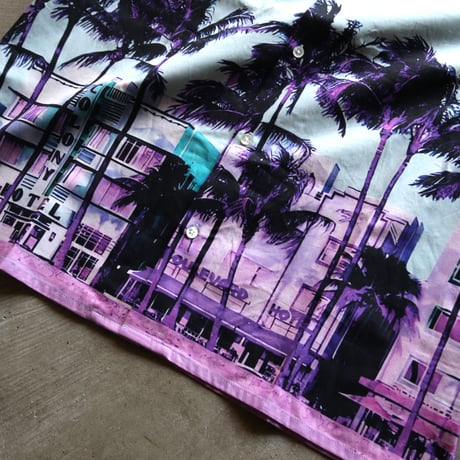 HIDEANDSEEK / Palmtree S/S Shirt / HS-050125