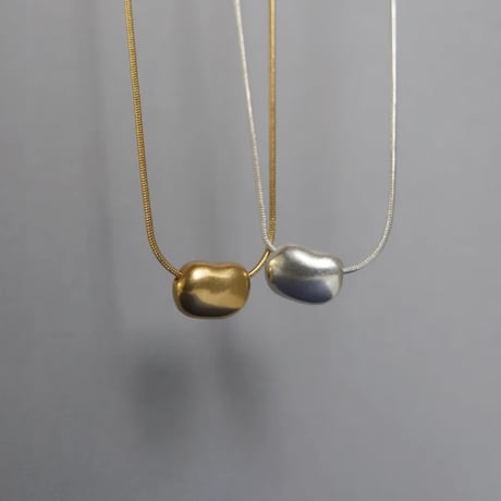 TEN. 正規商品 ユニセックス アクセサリー テン ぺブル ネックレス シルバー/ゴールド【即日発送】(ne-0050)(neg-0050)
