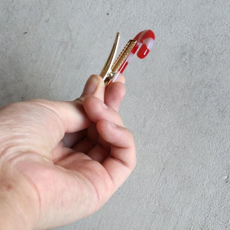 Coucou Suzette / Candy Cane Hair Clip / candycaneclip