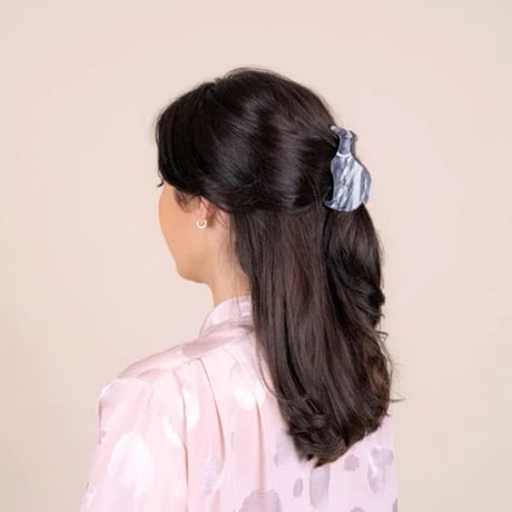 ククシュゼット 正規商品 ヘア アクセ クリップ 犬 Coucou Suzette  ウィペット ヘア クロー グレー ( whippetclaw)