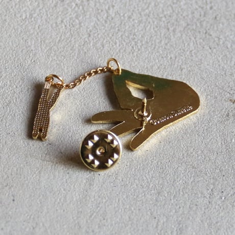 ククシュゼット 正規商品 ピンバッジ ブローチ かわいい おしゃれ フランス Coucou Suzette コウノトリ ピン Stork Pin ホワイトベイビー (poorthingpin)