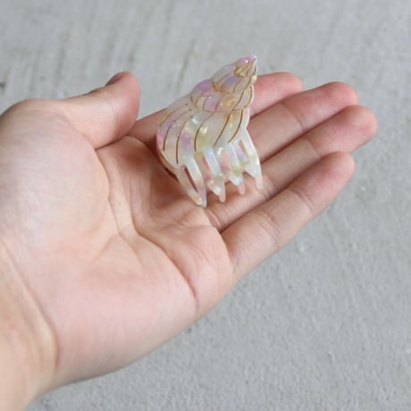 ククシュゼット 正規商品 ヘア ミニ アクセ クリップ 海 夏 Coucou Suzette 貝殻 ミニ ヘアクロー マルチカラー (shellminiclaw)