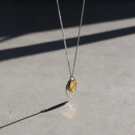 TEN. 正規商品 ユニセックス アクセサリー テン ルター ネックレス シルバー×ゴールド【即日発送】(nex-0040)