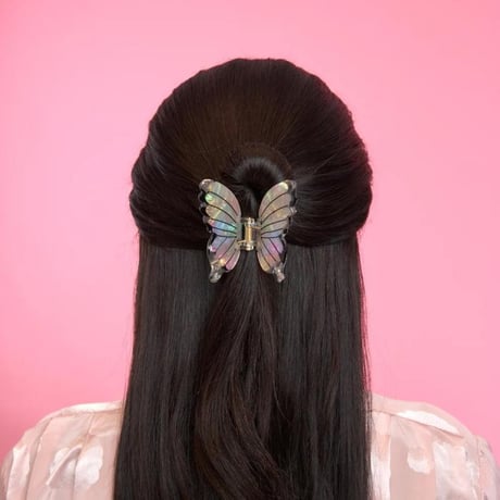 Coucou Suzette / White Butterfly Hair Claw / whbutterflyclaw