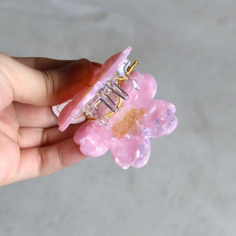 ククシュゼット 正規商品 ヘア アクセ クリップ かわいい 桜 フランス Coucou Suzette サクラ ヘア クロー Sakura Hair Claw ピンク(sakuraclaw)