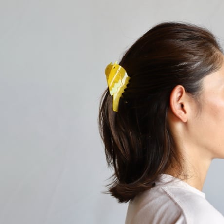ククシュゼット 正規商品 ヘア アクセ クリップ かわいい 鳥 フランス Coucou Suzette カナリア  ヘア クロー イエロー (canaryclaw)