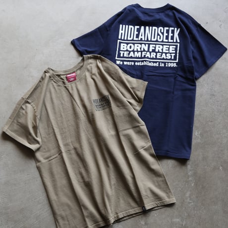 HIDEANDSEEK / Born Free S/S Tee / HT-060726