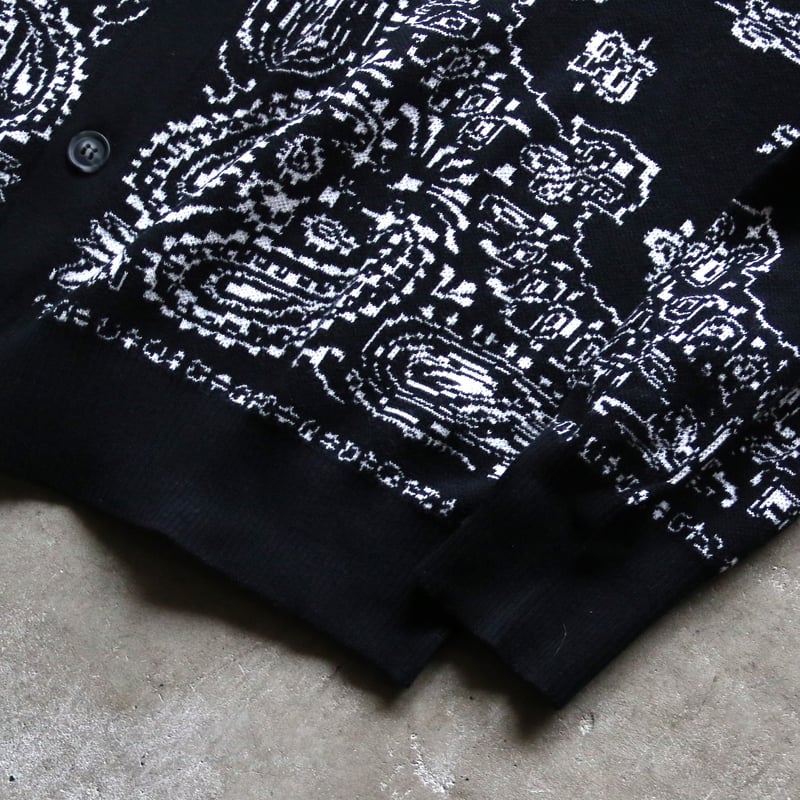 4月13日12:00~販売開始】HIDEANDSEEK / Bandana Cardigan 4月13日12:00~販売開始】HIDEANDSEEK / Bandana Cardigan