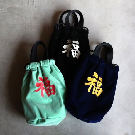 HOUSTON / VELVETEEN EFFECT BAG(TIGER) / 6874