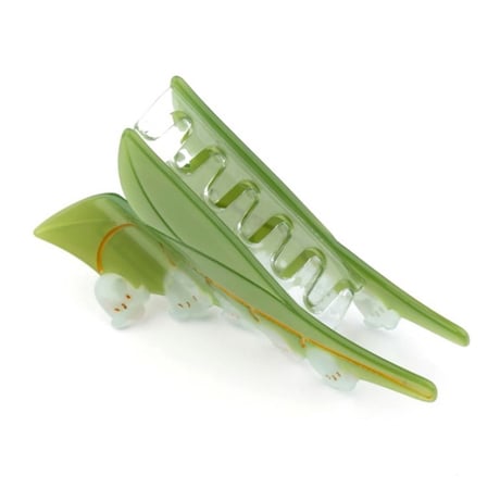 ククシュゼット 正規商品 ヘア アクセ 花 Coucou Suzette スズラン クロー Lily of the Valley Hair Claw ホワイト×グリーン (lotvclaw)