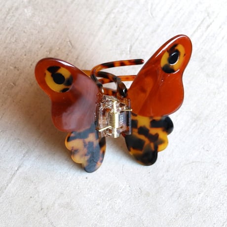ククシュゼット 正規商品 ヘア アクセ クリップ 虫 かわいい おしゃれ ギフト Coucou Suzette べっ甲 蛾 ヘア クロー ブラウン(mothhairclaw)