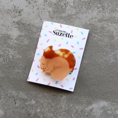 Coucou Suzette / Squirrel Hair Clip / squirrelclip