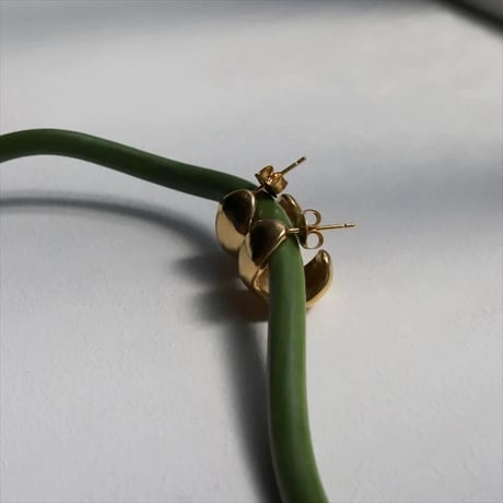 TEN. 正規商品 ユニセックス アクセサリー テン プラム ピアス シルバー/ゴールド【即日発送】(pi-0124)(pig-0124)
