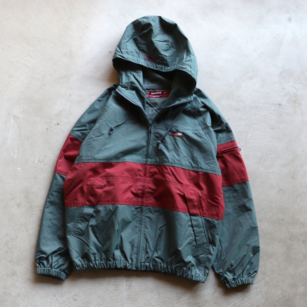 HideandSeek ナイロンジャケット XL セットアップ IWGP HIDE AND SEEK - NYLON ZIP JACKET (GRAY) / ナイロンジャケット