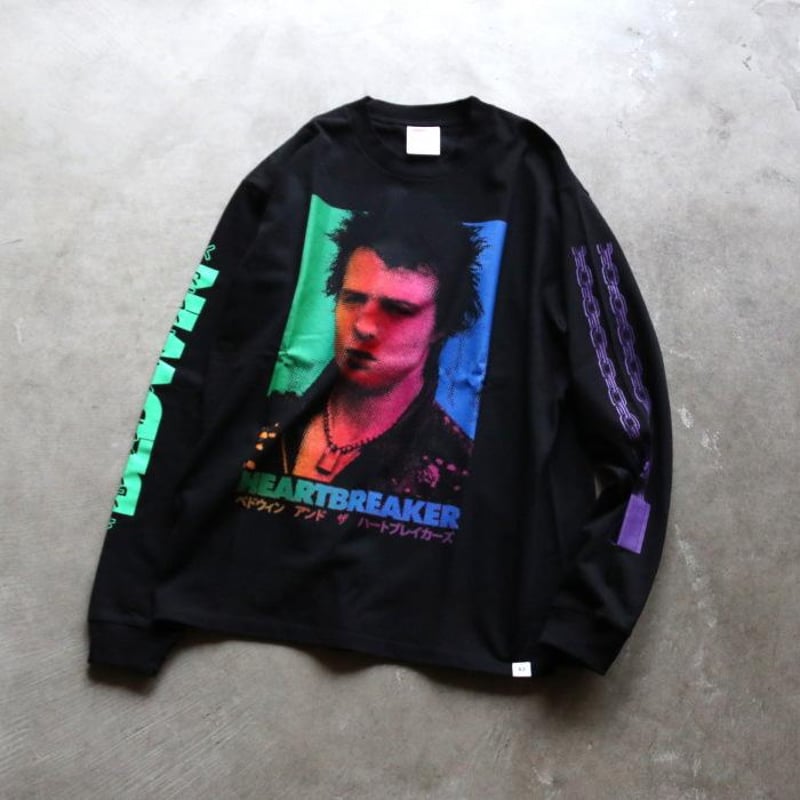 BEDWIN & THE HEARTBREAKERS / L/S PRINTED T OLDM