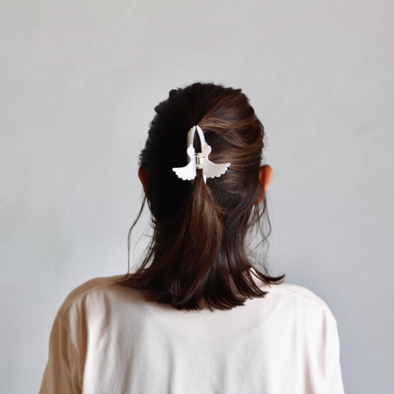 ククシュゼット 正規商品 ヘア アクセ クリップ かわいい 鳥 フランス