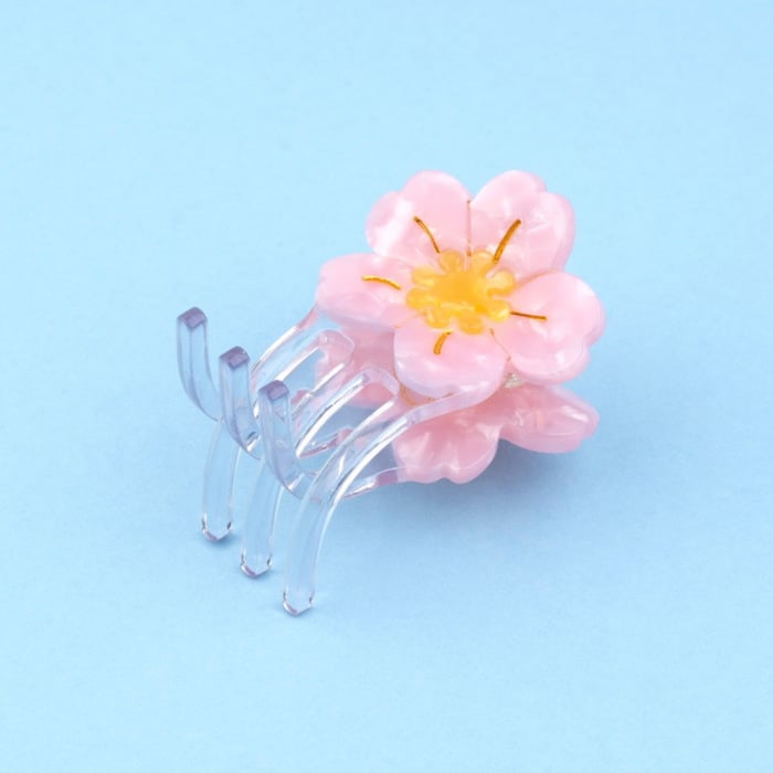 ククシュゼット 正規商品 ヘア ミニ アクセ クリップ 花 Coucou