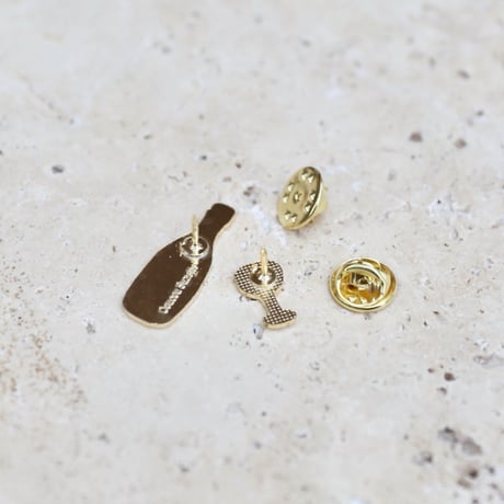 ククシュゼット 正規商品 ピンバッジ ブローチ かわいい おしゃれ フランス 個性的 Coucou Suzette クッキー ミルク ピン 2個セット (cookiemilkpins)