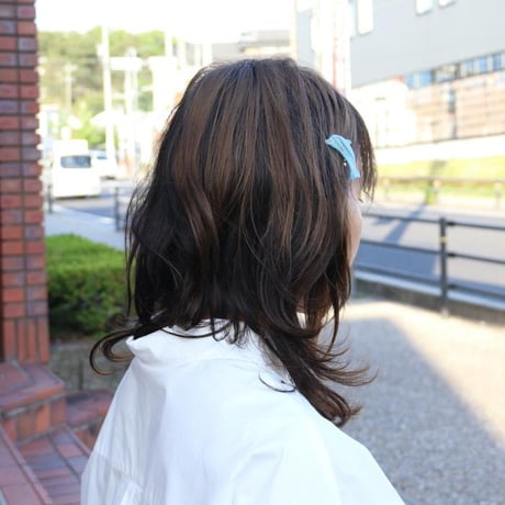 ククシュゼット 正規商品 ヘア アクセ ピン かわいい 海 夏 魚 フランス ギフト Coucou Suzette イルカ クリップ ブルー(dolphinclip)