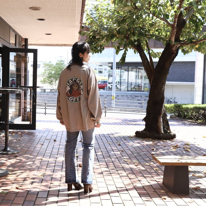 CHARGER COFFEE STAND×REMI RELIEF 別注ロングスリーブTシャツ CHARGER COFFEE STAND×REMI RELIEF 別注ロングスリーブTシャツ