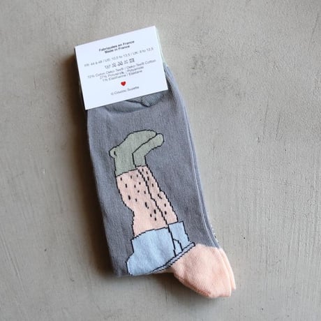 ククシュゼット 正規商品 靴下 メンズ おしゃれ 白人 フランス クルー丈 Coucou Suzette ビール腹 ソックス Beer Belly Socks (beerbellysocks)