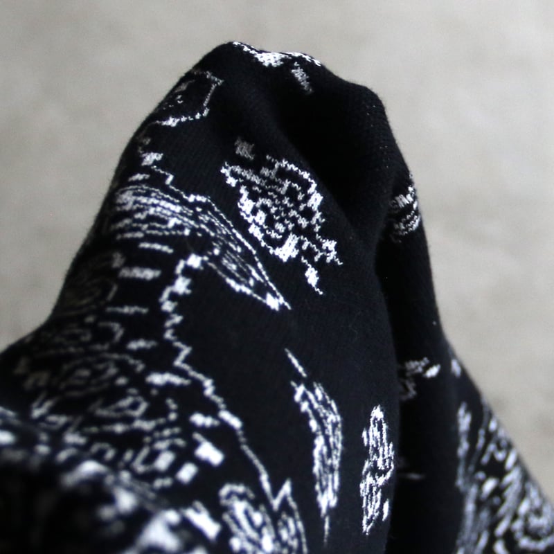 HIDEANDSEEK / Bandana Sweater / HC-100524 | CHA HIDEANDSEEK / Bandana Sweater / HC-100524 | CHA