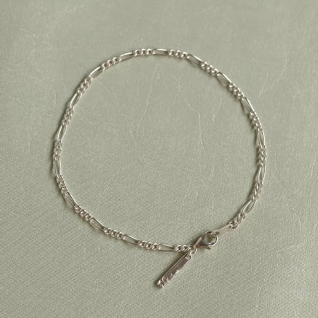 TEN. 正規商品 ユニセックス アクセサリー テン フィガロチェーン ブレスレット シルバー/ゴールド【即日発送】(br-0038)(brg-0038)