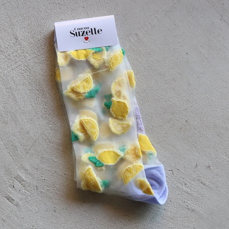 Coucou Suzette / レモン シアー ソックス / lemonshsocks