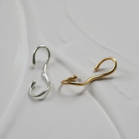 TEN. 正規商品 ユニセックス アクセサリー テン フルーエント イヤーカフ シルバー/ゴールド【即日発送】(ec-0018)(ecg-0018)