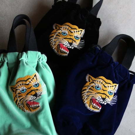 HOUSTON / VELVETEEN EFFECT BAG(TIGER) / 6874
