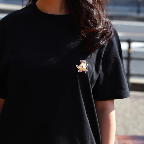 MAISON KITSUNE / SPEEDY FOX PATCH TEE / mm00125kj0008