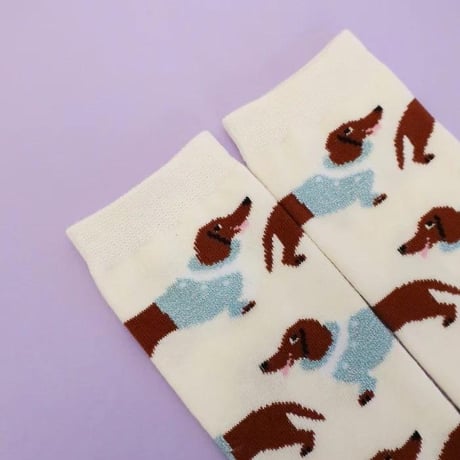 Coucou Suzette /  Chilly Dachshund Socks / chillydachshundsocks