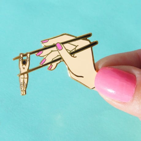 ククシュゼット 正規商品 ピンバッジ ブローチ かわいい おしゃれ フランス 個性的 Coucou Suzette ヤミー ピン Yummy Pin ベージュ系 BEIGE (yummypin)