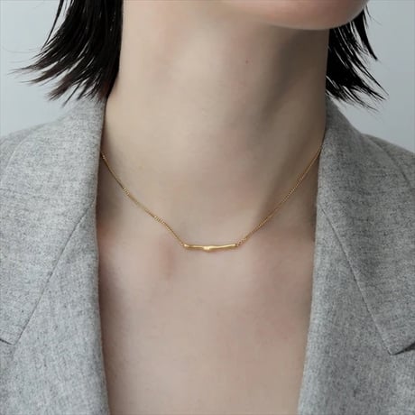 TEN. 正規商品 ユニセックス アクセサリー テン チルダ ネックレス シルバー/ゴールド【即日発送】(ne-0041)(neg-0041)