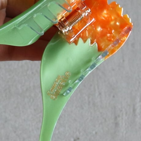 ククシュゼット 正規商品 ヘア アクセ クリップ かわいい 花 フランス Coucou Suzette キンセンカ カレンデュラ ヘア クロー オレンジ(calendulaclaw)