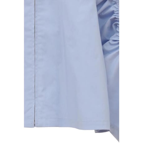 MANOF / DRAWSTRING SLEEVE SHORT BLOUSE / 891224132