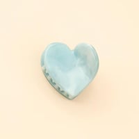 Coucou Suzette / Blue Mini Heart Hair Claw / blminiheartclaw