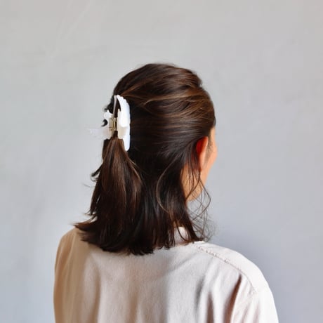 ククシュゼット 正規商品 ヘア アクセ クリップ かわいい 鳥 フランス Coucou Suzette ハト ヘア クロー ホワイト (doveclaw)