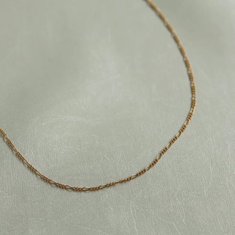 TEN. 正規商品 ユニセックス アクセサリー テン フィガロ チェーン ネックレス シルバー/ゴールド 38cm/50cm 2サイズ展開【即日発送】