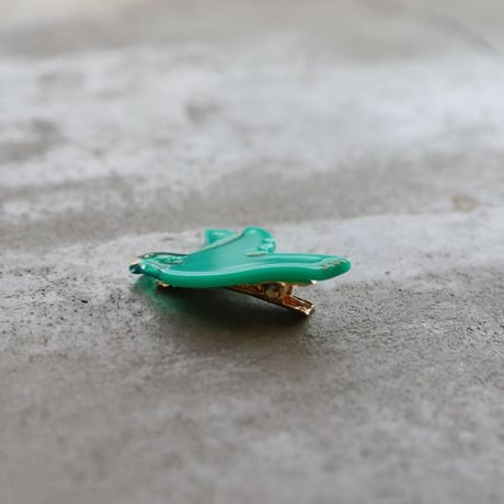 ククシュゼット 正規商品 ヘア アクセ クリップ ヘアピン かわいい 鳥 Coucou Suzette グリーン バード ヘア クリップ グリーン (grbirdclip)