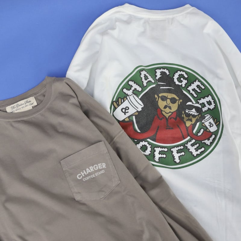 CHARGER COFFEE STAND×REMI RELIEF 別注ロングスリーブTシャツ