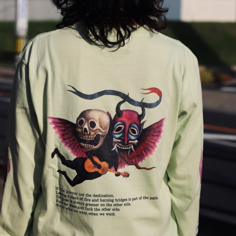 SON OF THE CHEESE / GRASS IS GREENER LS TEE / s